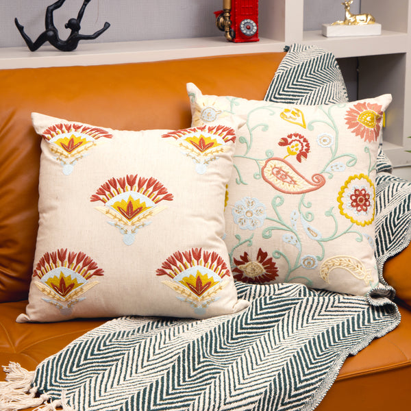 FLORAL PAISLEY SET OF 2