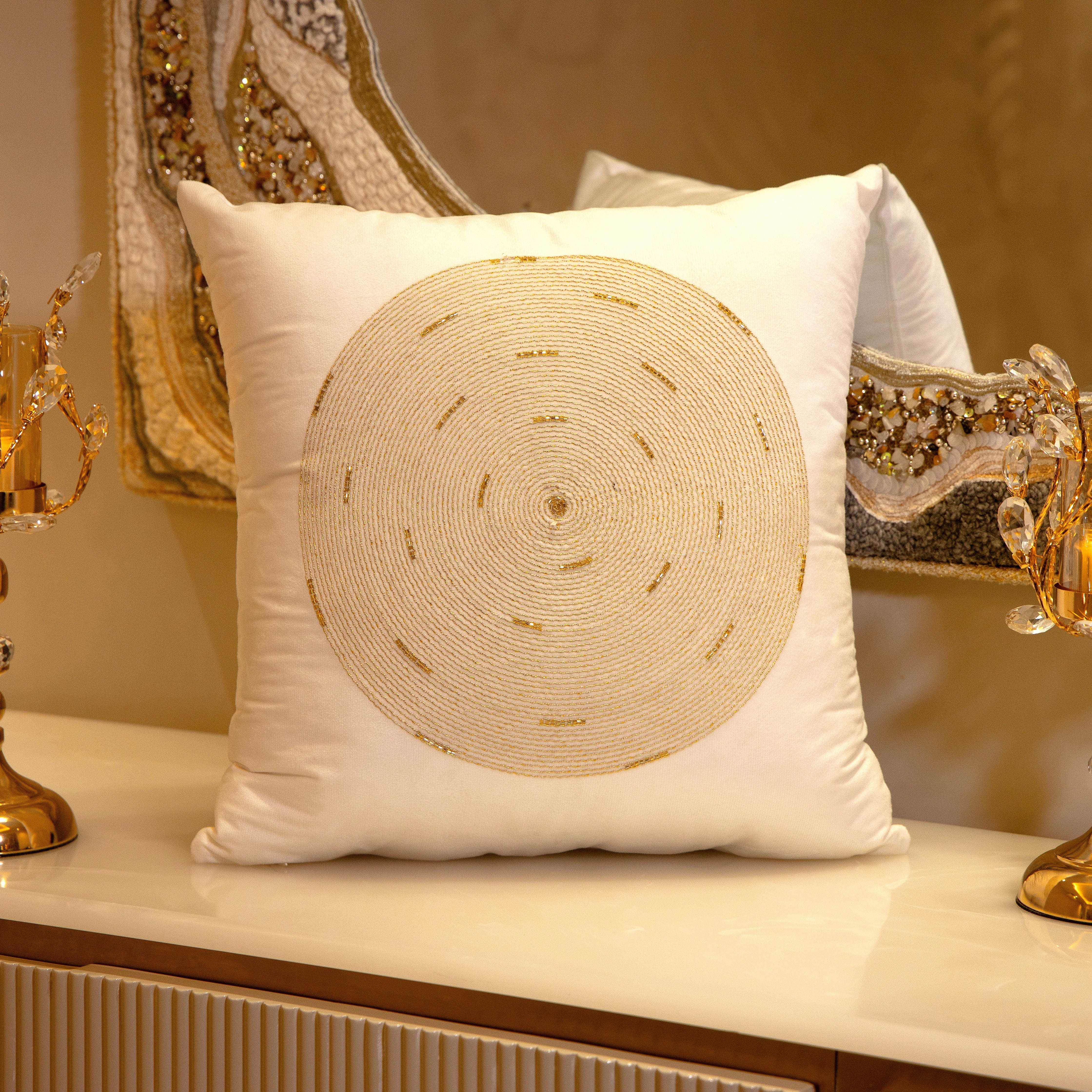 CONCENTRIC CIRCLES SET OF 2